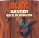 AC/DC Danger US Promo 7" vinyl single (7 inch record / 45) 789532