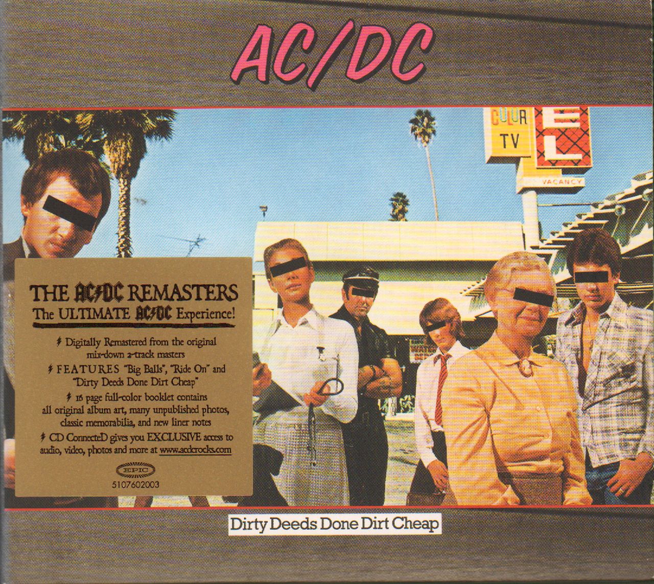AC/DC Dirty Deeds Done Dirt Cheap UK CD album — RareVinyl.com