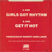 AC/DC Girls Got Rhythm UK 7" vinyl single (7 inch record / 45)