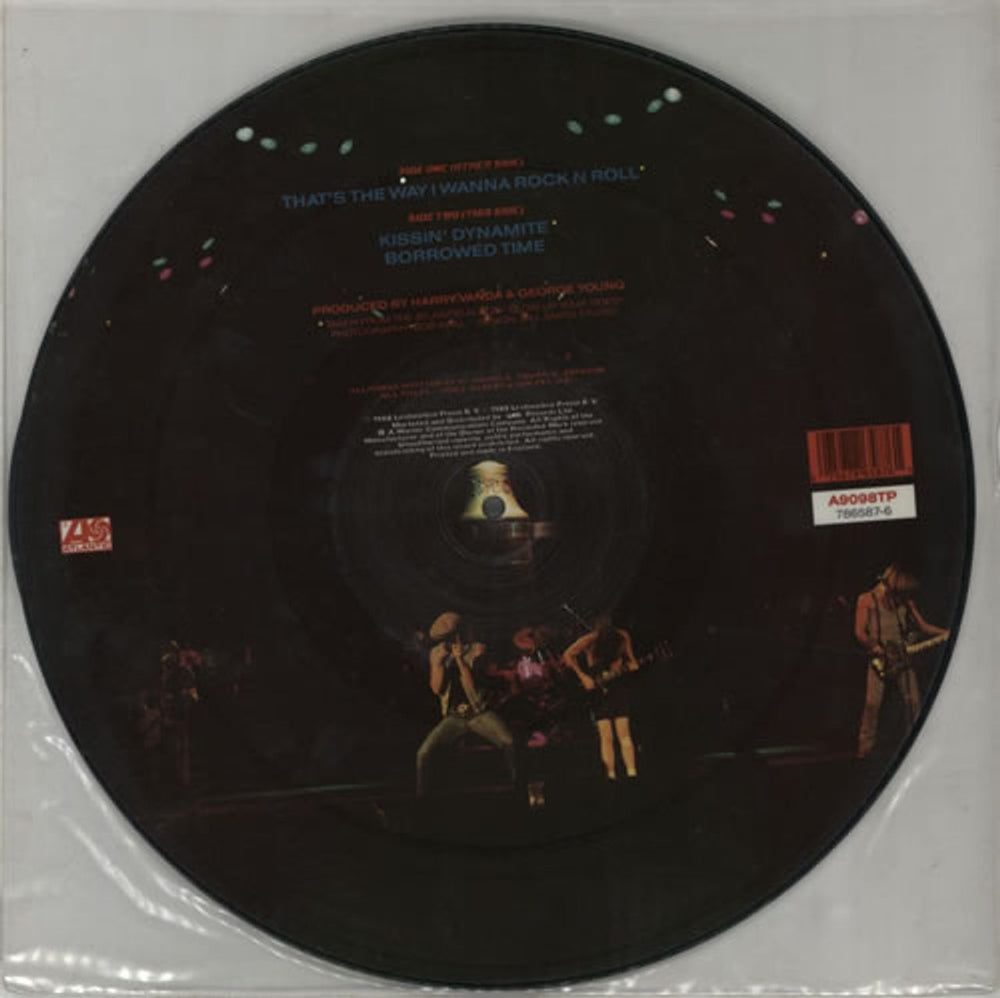 AC/DC That's The Way I Wanna Rock & Roll UK 12" vinyl picture disc (12 inch picture record) ACD2PTH00410