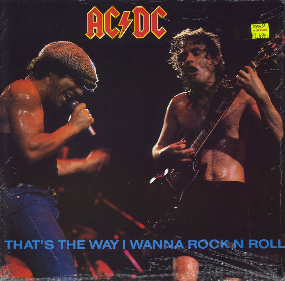 AC/DC That's The Way I Wanna Rock N Roll - Shrink UK 12" vinyl single (12 inch record / Maxi-single) A9098T