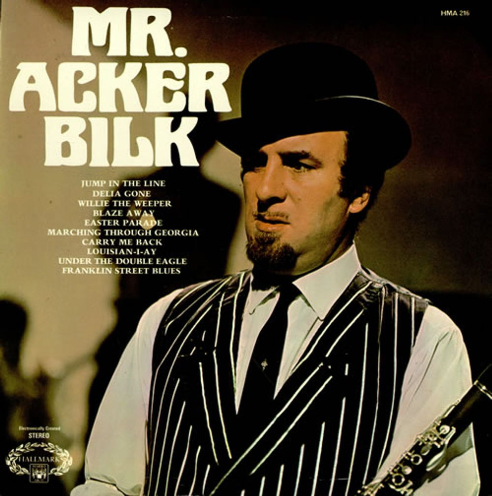 Acker Bilk Mr. Acker Bilk UK vinyl LP album (LP record) HMA216