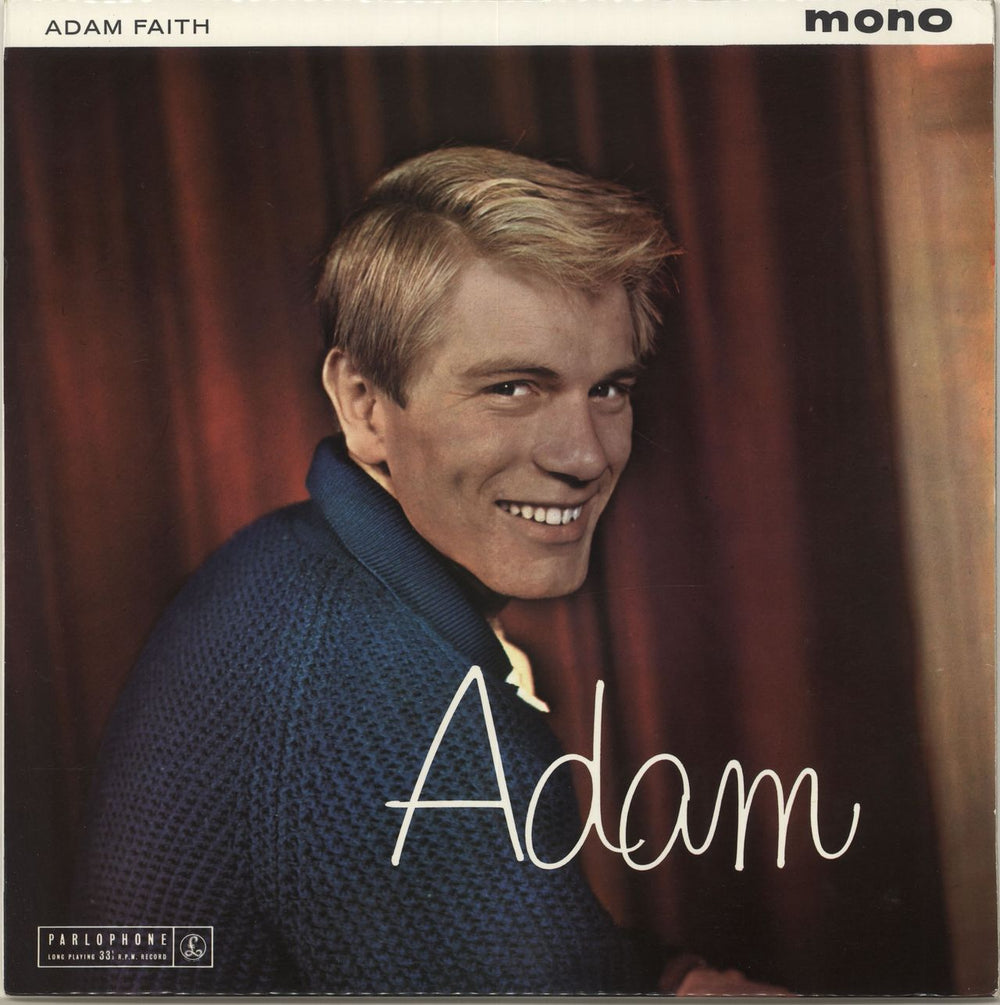 Adam Faith Adam - EX UK vinyl LP album (LP record) PMC1128