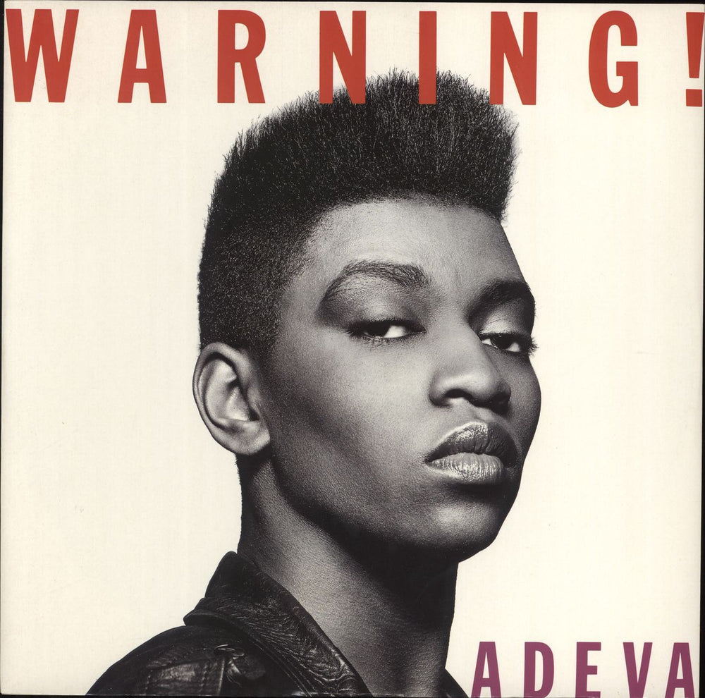 Adeva Warning! UK 12" vinyl single (12 inch record / Maxi-single) COOLX185
