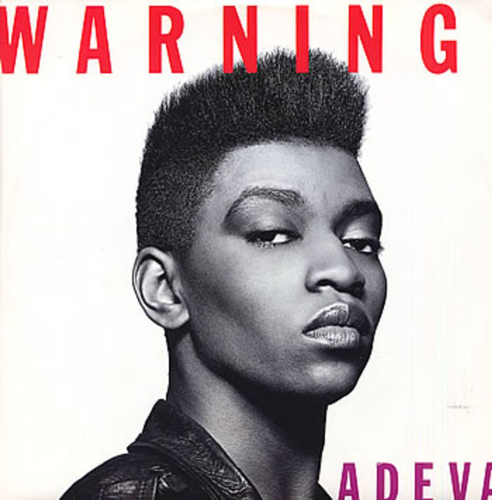 Adeva Warning! UK 12" vinyl single (12 inch record / Maxi-single) COOLXR185