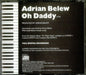 Adrian Belew Oh Daddy US Promo CD single (CD5 / 5") PR2704-2