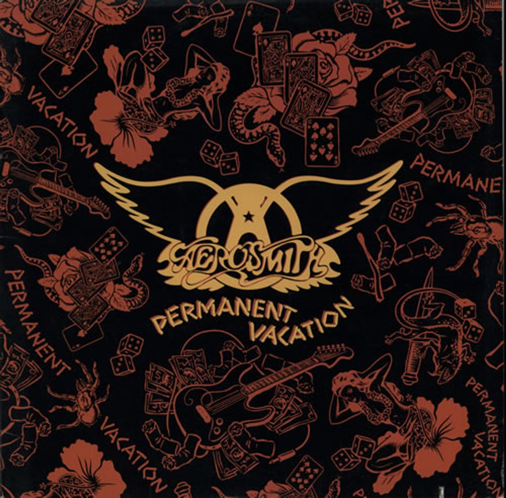 Aerosmith Permanent Vacation US vinyl LP album (LP record) GHS24162