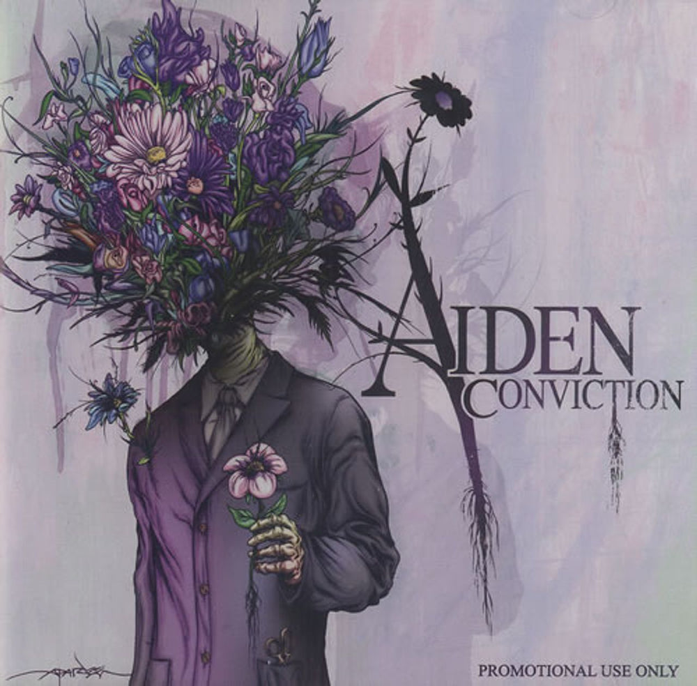 Aiden Conviction UK Promo CD album (CDLP) VR349