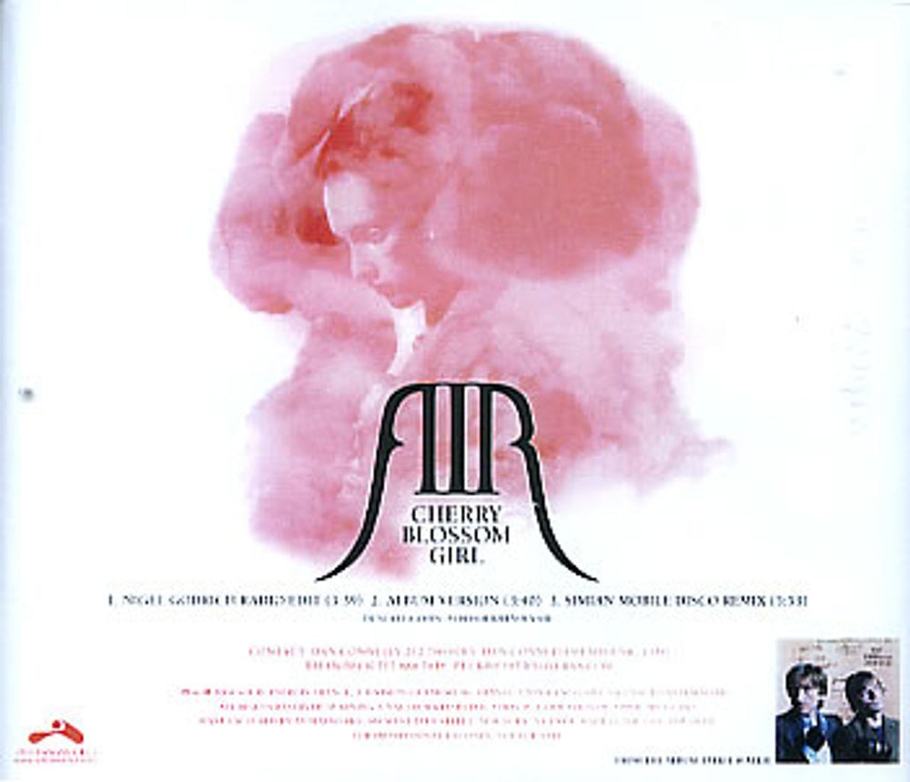 Air (French) Cherry Blossom Girl US Promo CD-R acetate CD-R ACETATE