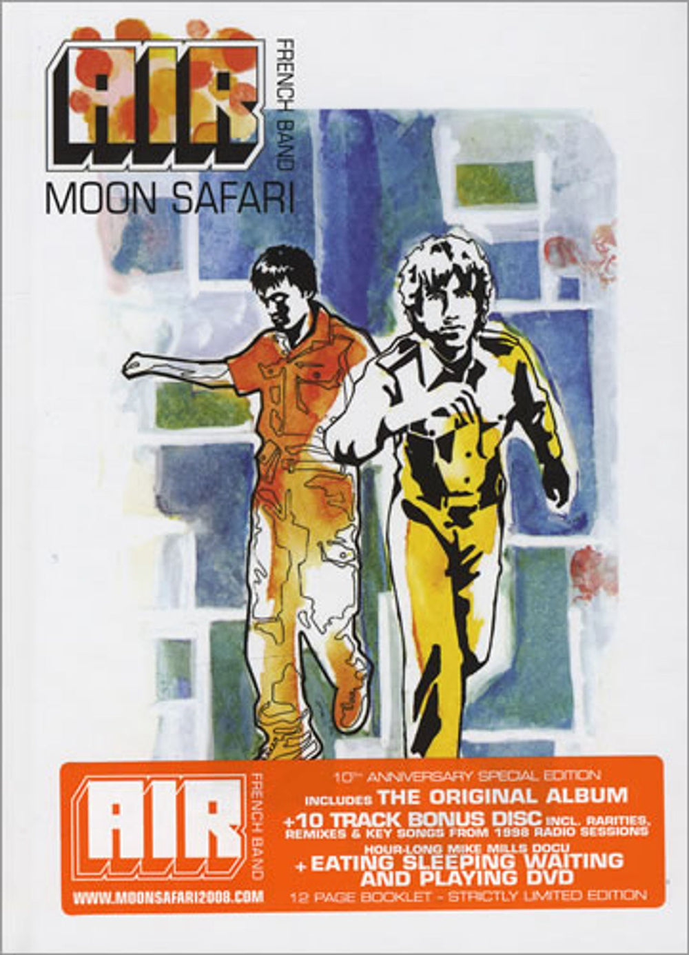 Air (French) Moon Safari - Deluxe 10th Anniversary Edition UK 3-disc CD/DVD Set CDVIRX225