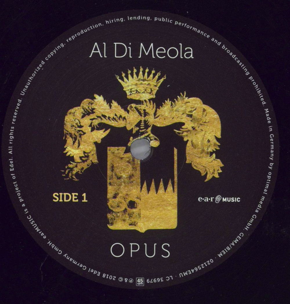 Al Di Meola Opus UK 2-LP vinyl record set (Double LP Album) AL52LOP823703