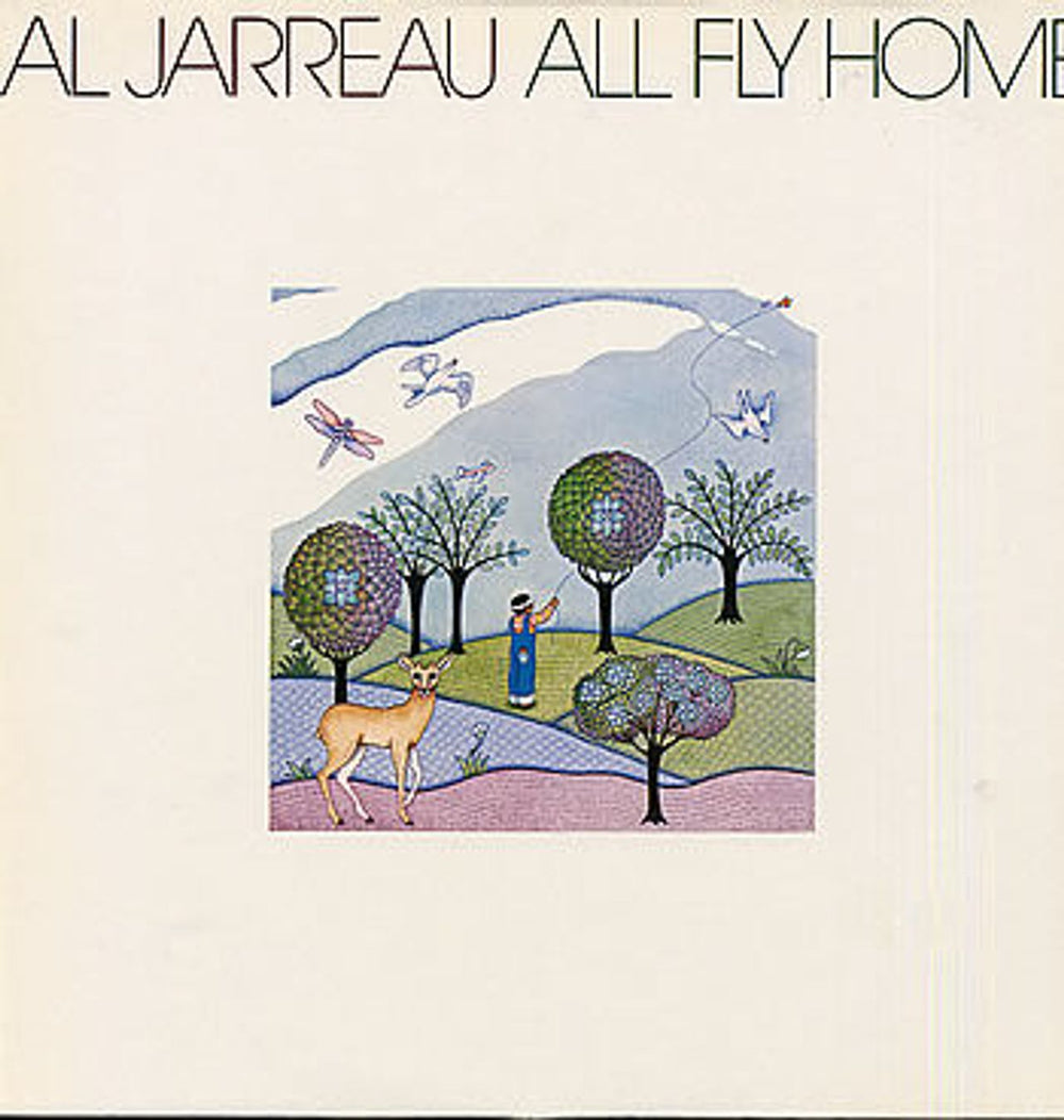 Al Jarreau All Fly Home UK vinyl LP album (LP record) K56546