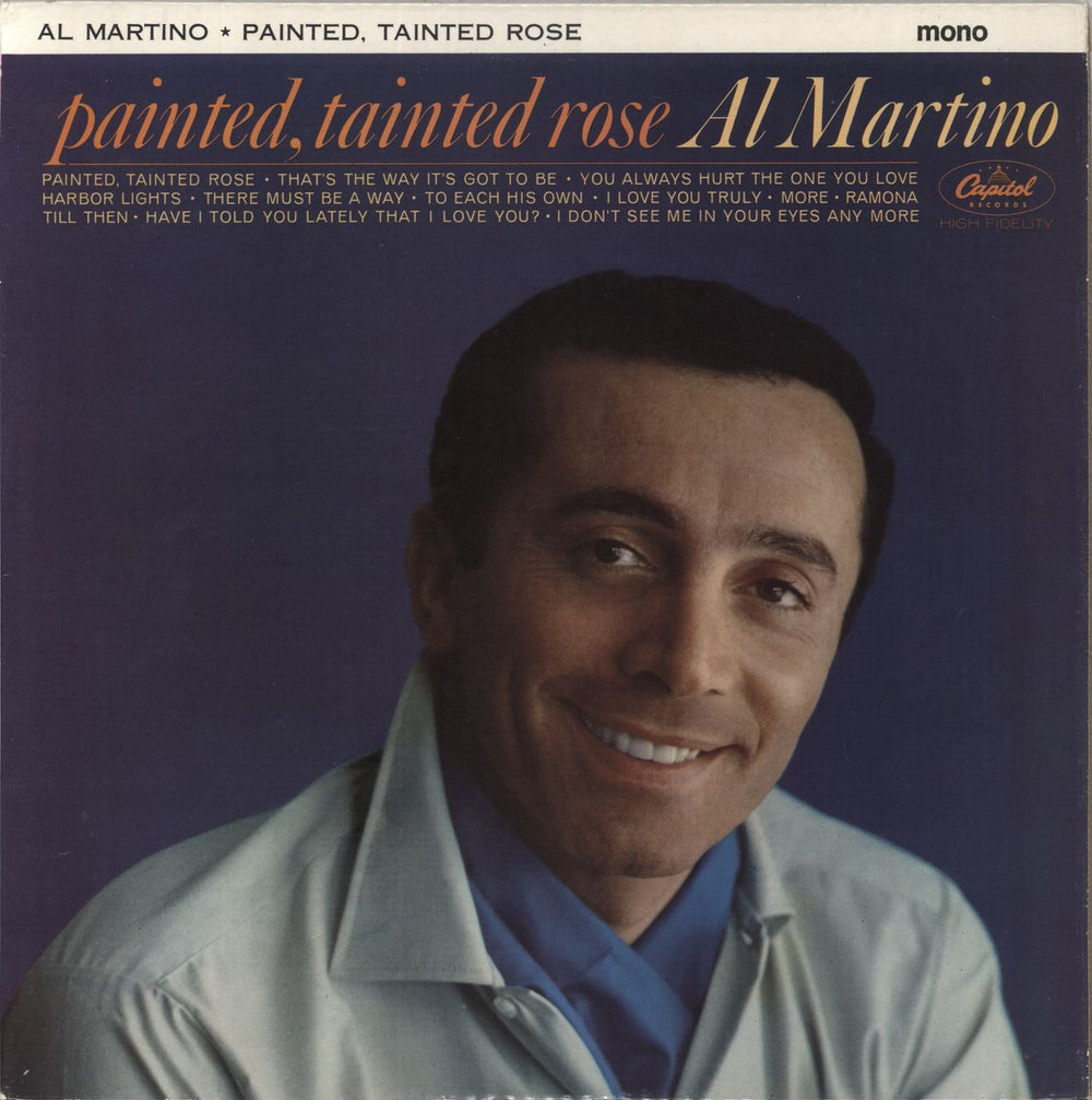 Al Martino Painted, Tainted Rose UK vinyl LP album (LP record) T1975