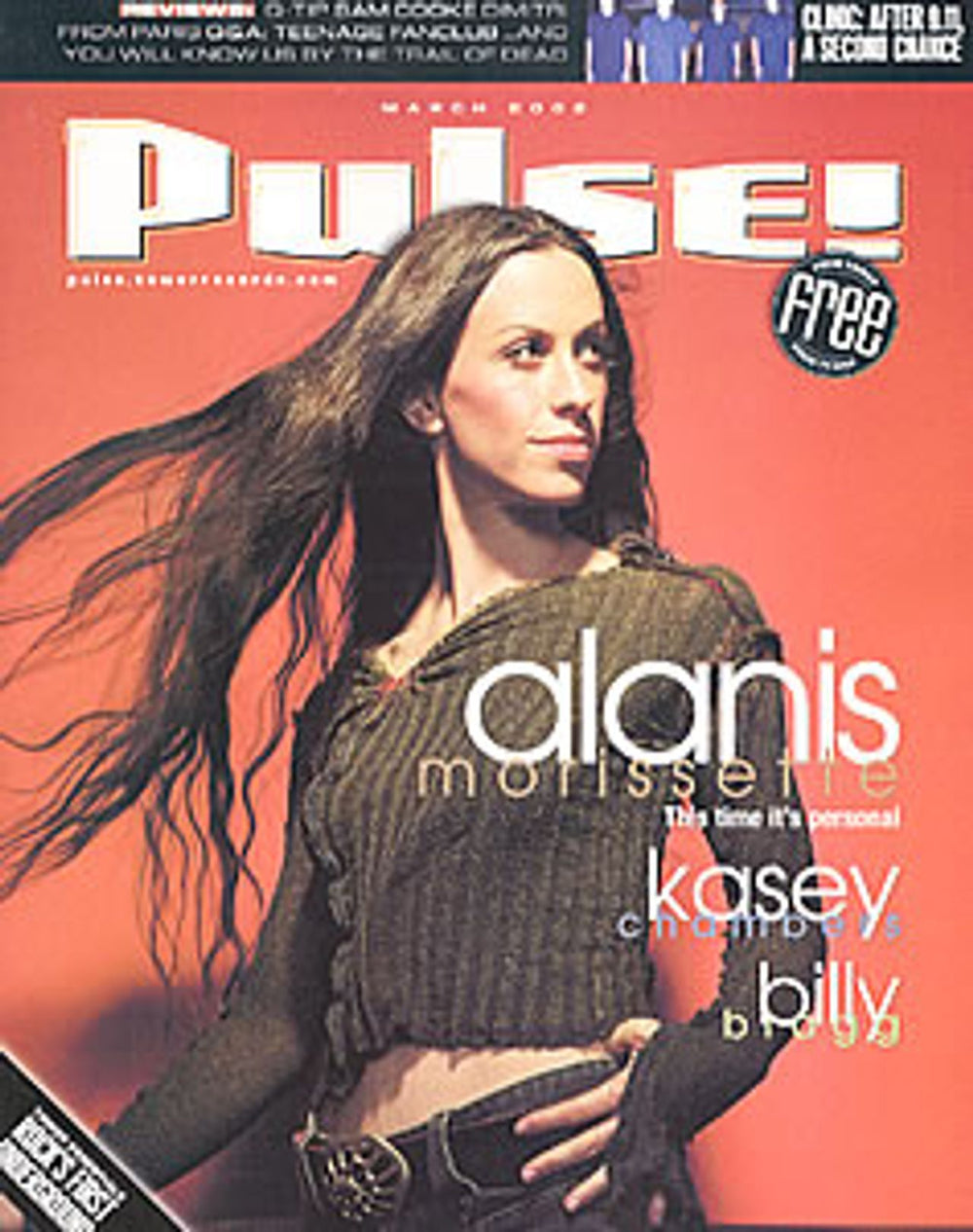 Alanis Morissette Pulse US magazine MARCH 2002