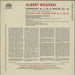 Albert Roussel Symphony No. 3 / Bacchus And Ariadne II Czech vinyl LP album (LP record)