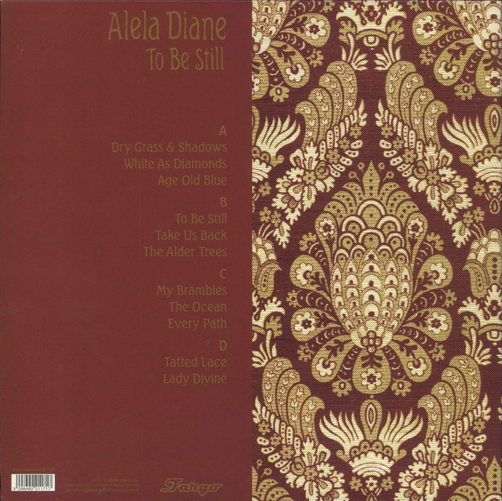 Alela Diane To Be Still UK 2-LP vinyl record set (Double LP Album) 3298490211717
