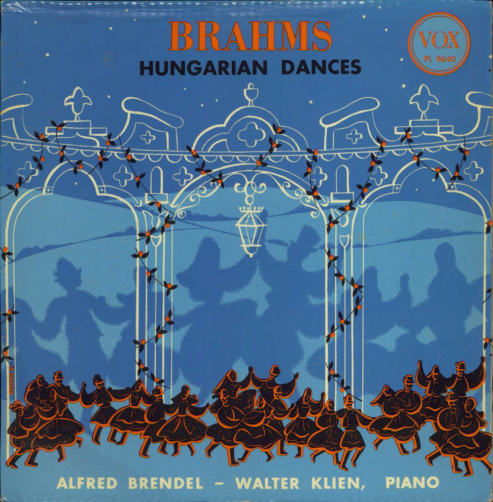 Alfred Brendel Brahms: Hungarian Dances UK vinyl LP album (LP record) PL9640