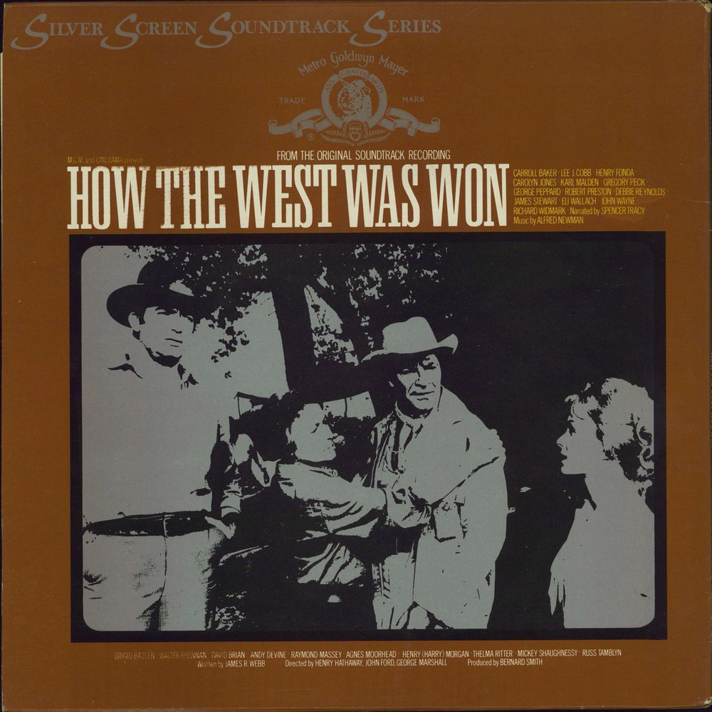 Alfred Newman How The West Was Won UK vinyl LP album (LP record)