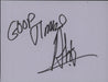 Ali McKenzie Page Of An Autograph Book UK memorabilia AUTOGRAPH