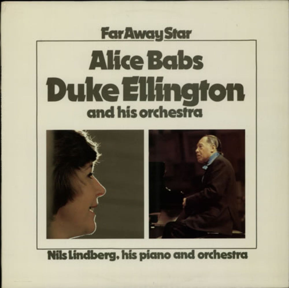 Alice Babs & Duke Ellington Far Away Star Swedish vinyl LP album (LP record) PHON50-11