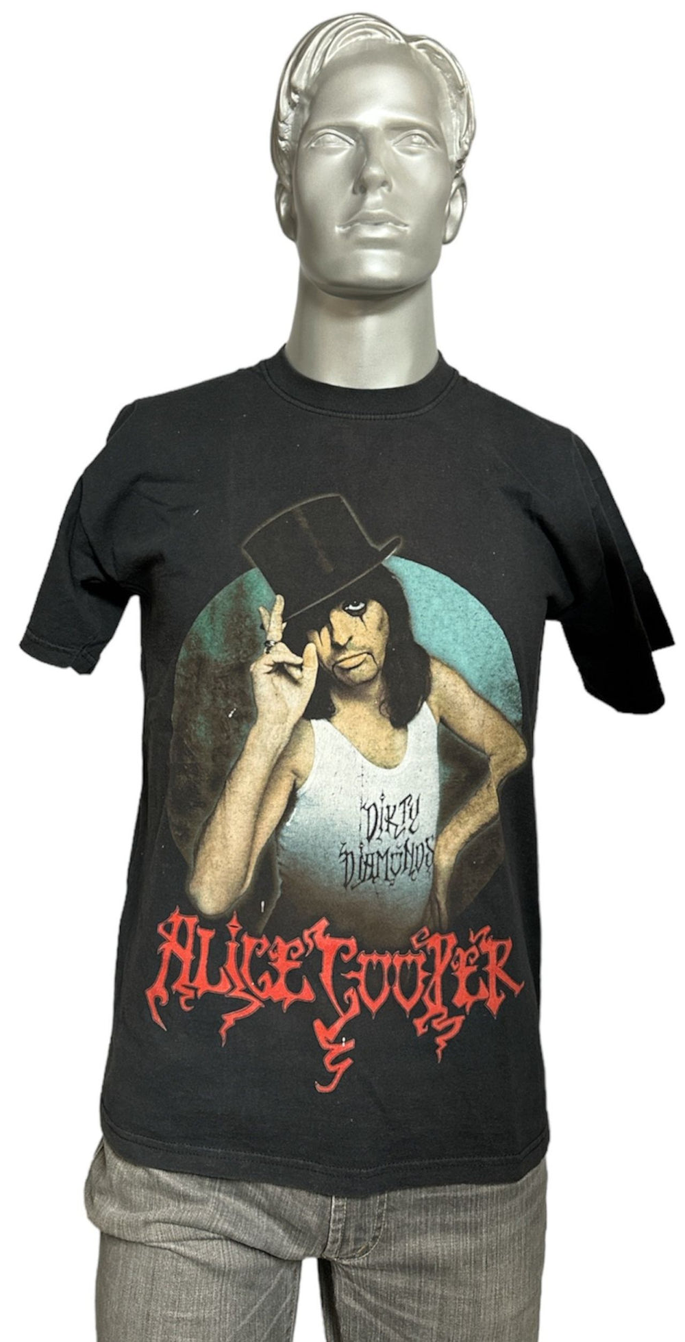 Alice Cooper Dirty Diamonds Tour 2005 - T-Shirt M UK t-shirt