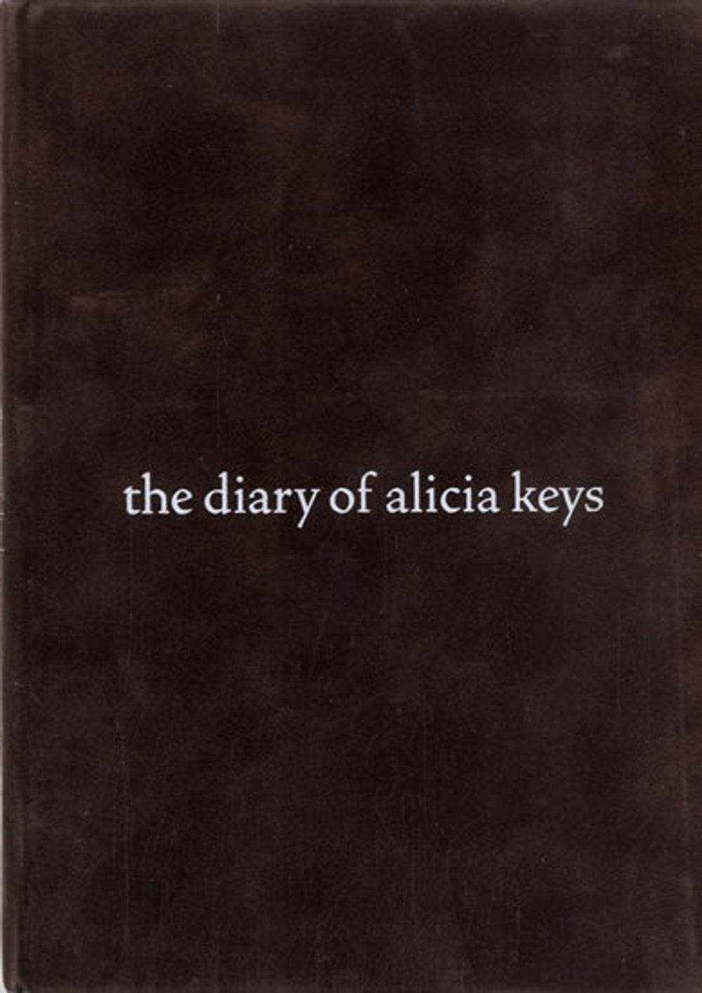 Alicia Keys The Diary Of Alicia Keys UK Promo media press kit CD-ROM PRESS KIT