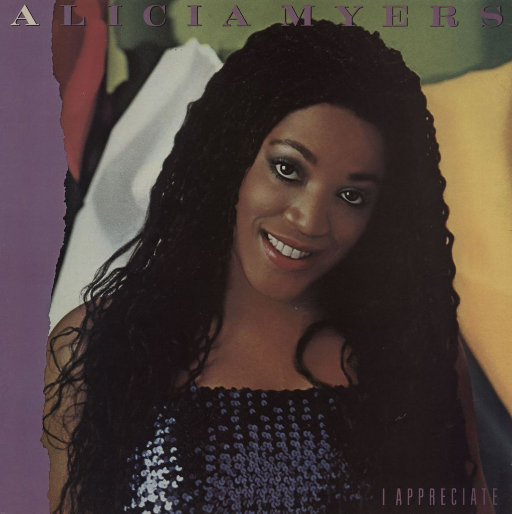 Alicia Myers I Appreciate UK Vinyl LP — RareVinyl.com