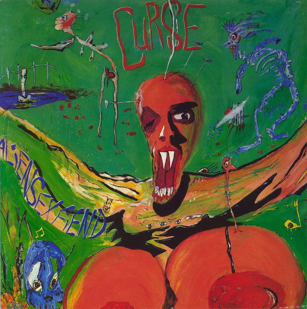 Alien Sex Fiend Curse UK vinyl LP album (LP record) GRAM46