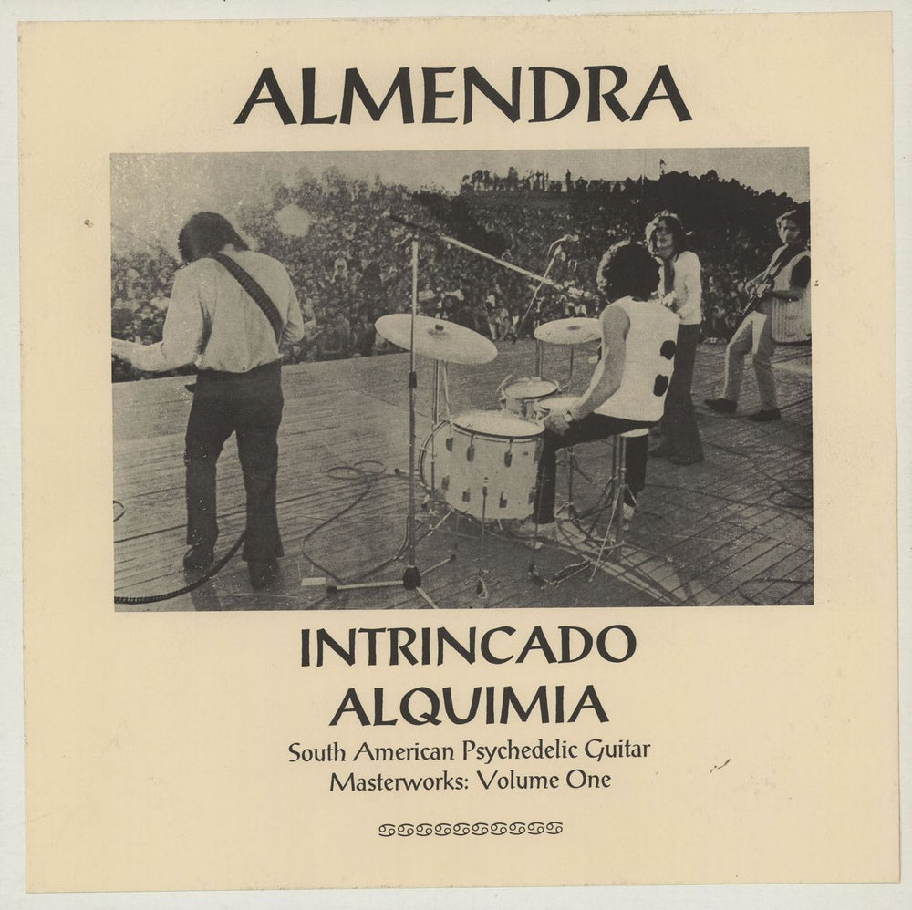 Almendra Intrincado Alquimia Argentinean vinyl LP album (LP record) AD-0763