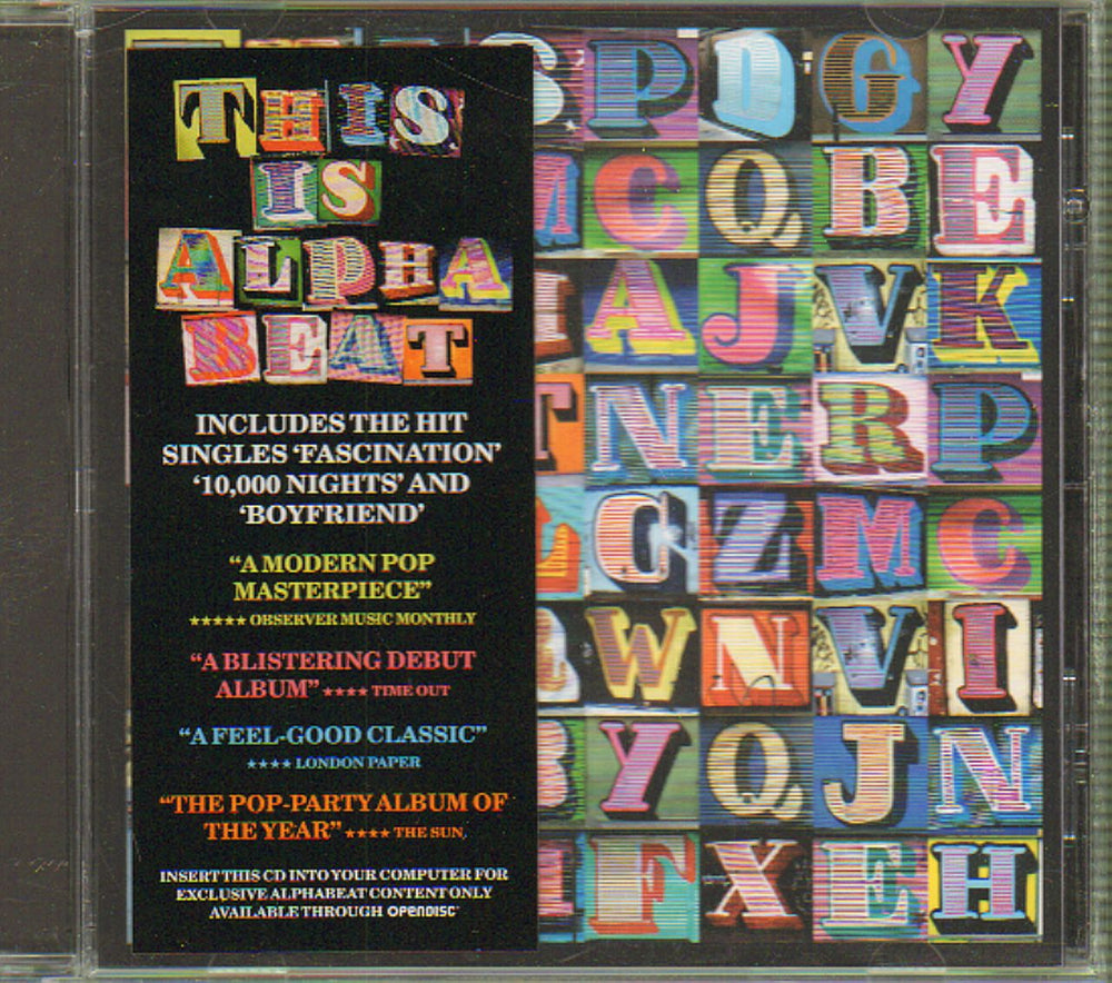 Alphabeat This Is Alphabeat UK CD album (CDLP) CASCD2014