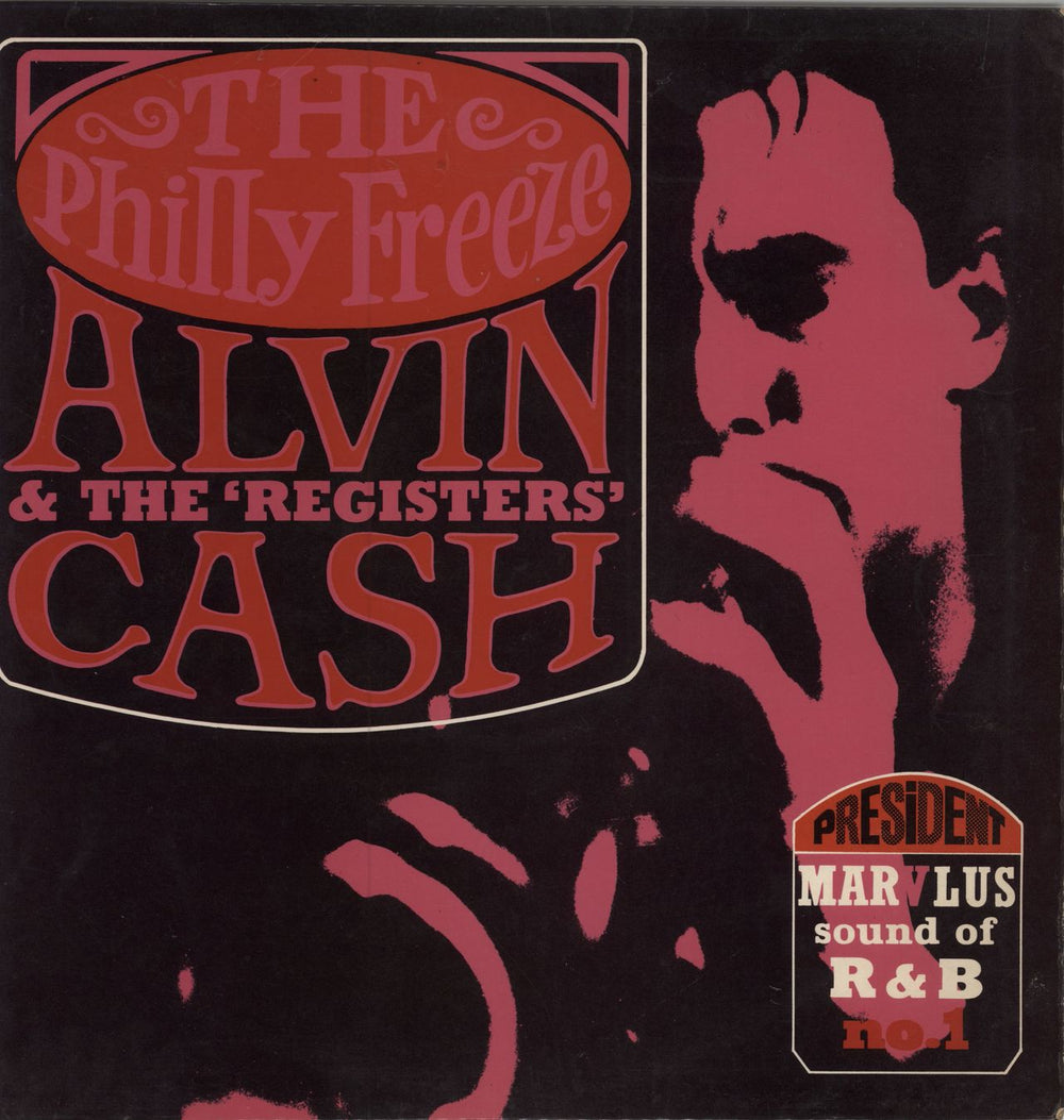 Alvin Cash The Philly Freeze UK vinyl LP album (LP record) PTL1000