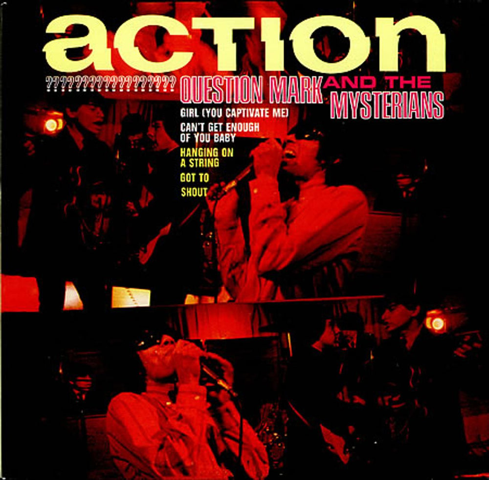 ? & The Mysterians Action US vinyl LP album (LP record) C2006