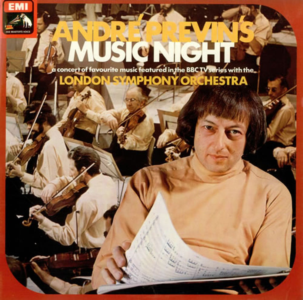 André Previn André Previn's Music Night - Quad UK vinyl LP album (LP record) ASD3131