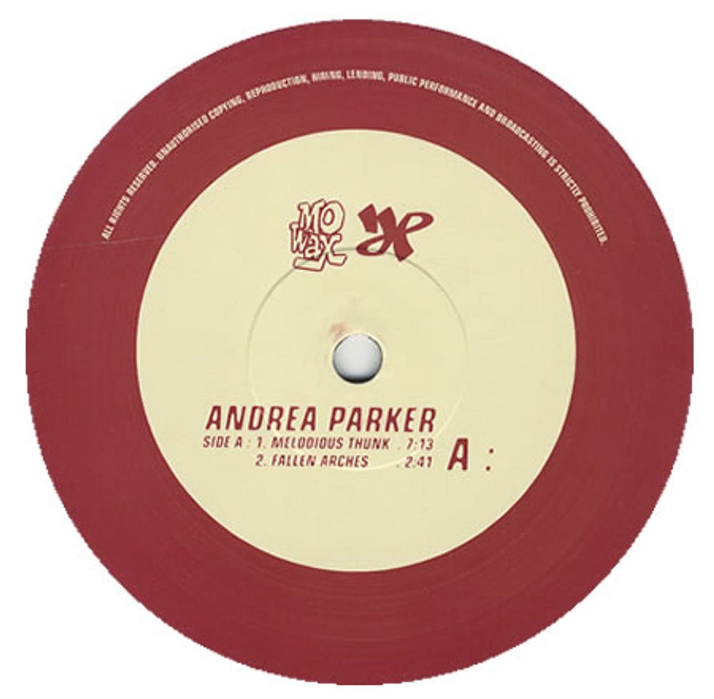 Andrea Parker Melodious Thunk UK 12" vinyl single (12 inch record / Maxi-single) MW40DJ