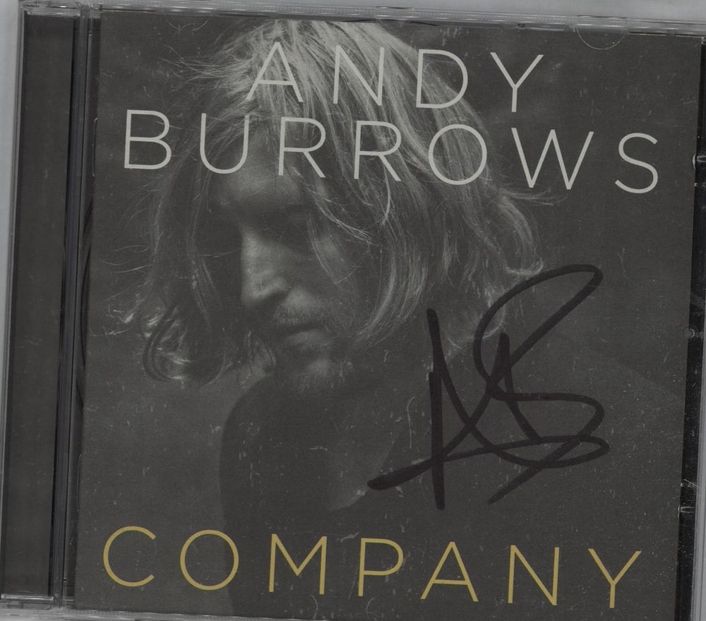 Andy Burrows Company - Autographed UK CD album (CDLP) PIASR570CD