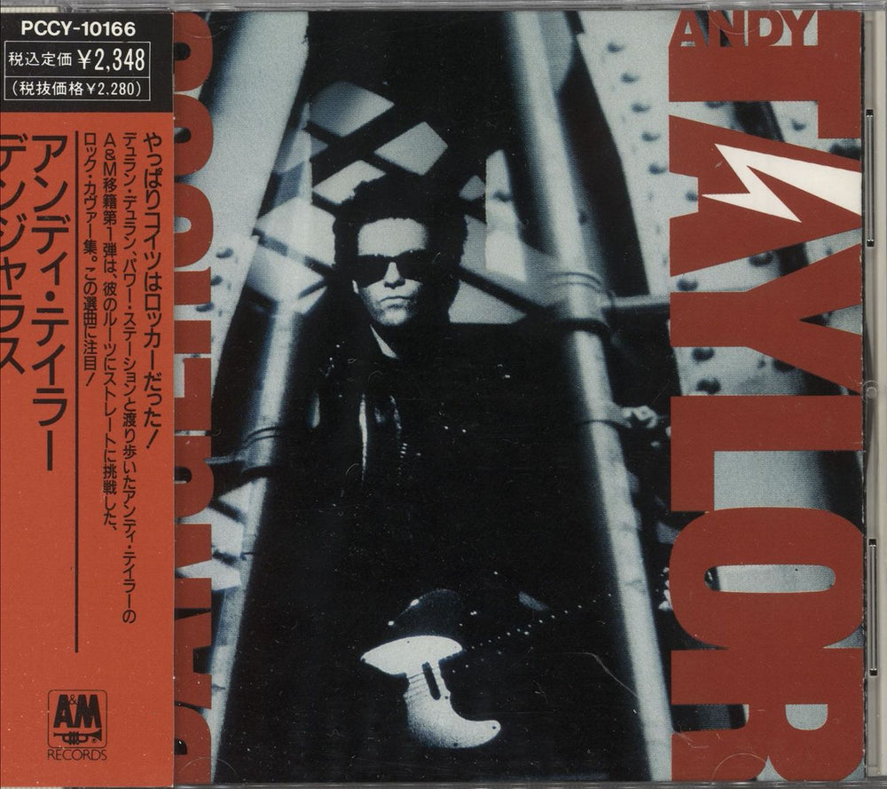 Andy Taylor Dangerous Japanese Promo CD album (CDLP) PCCY-10166