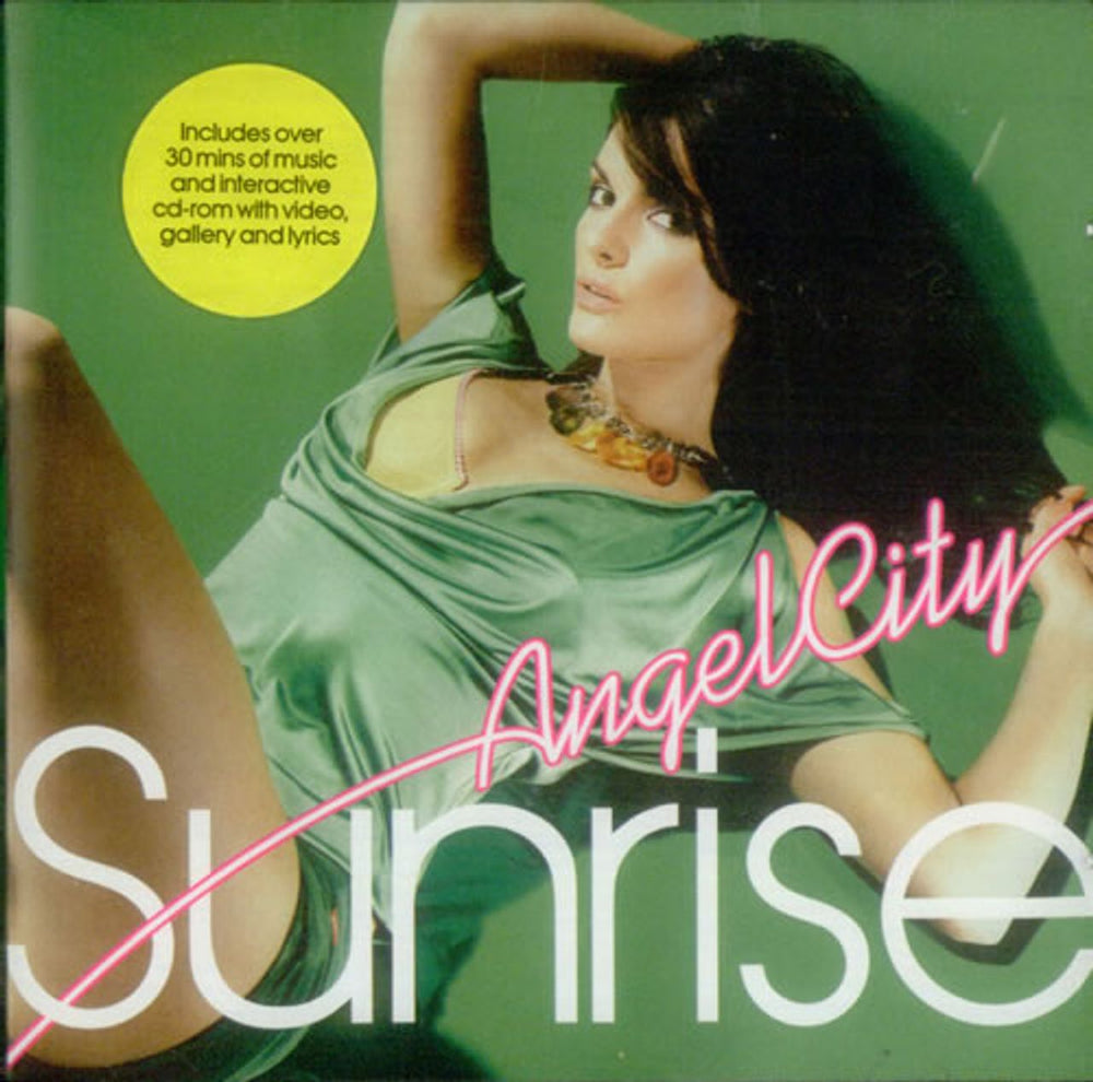 Angel City Sunrise UK CD single (CD5 / 5") DATA84CDS