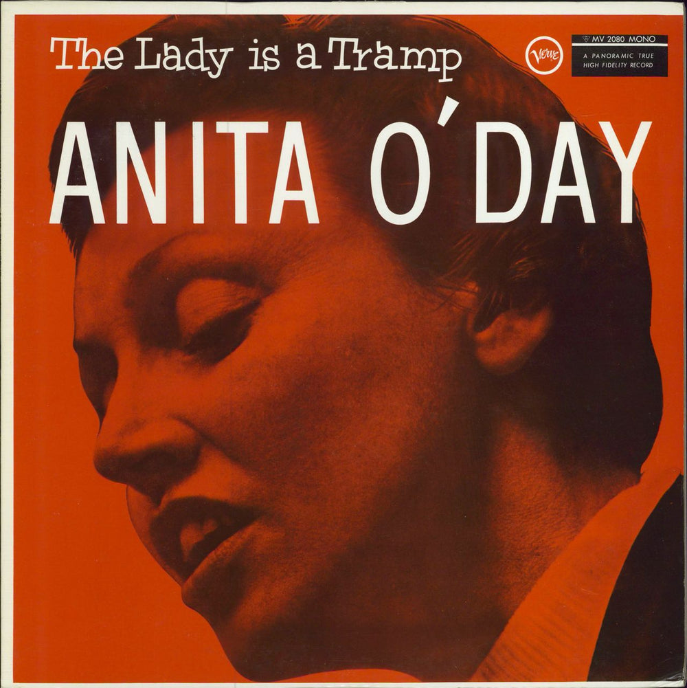 Anita O'Day The Lady Is A Tramp Japanese vinyl LP album (LP record) MV2080