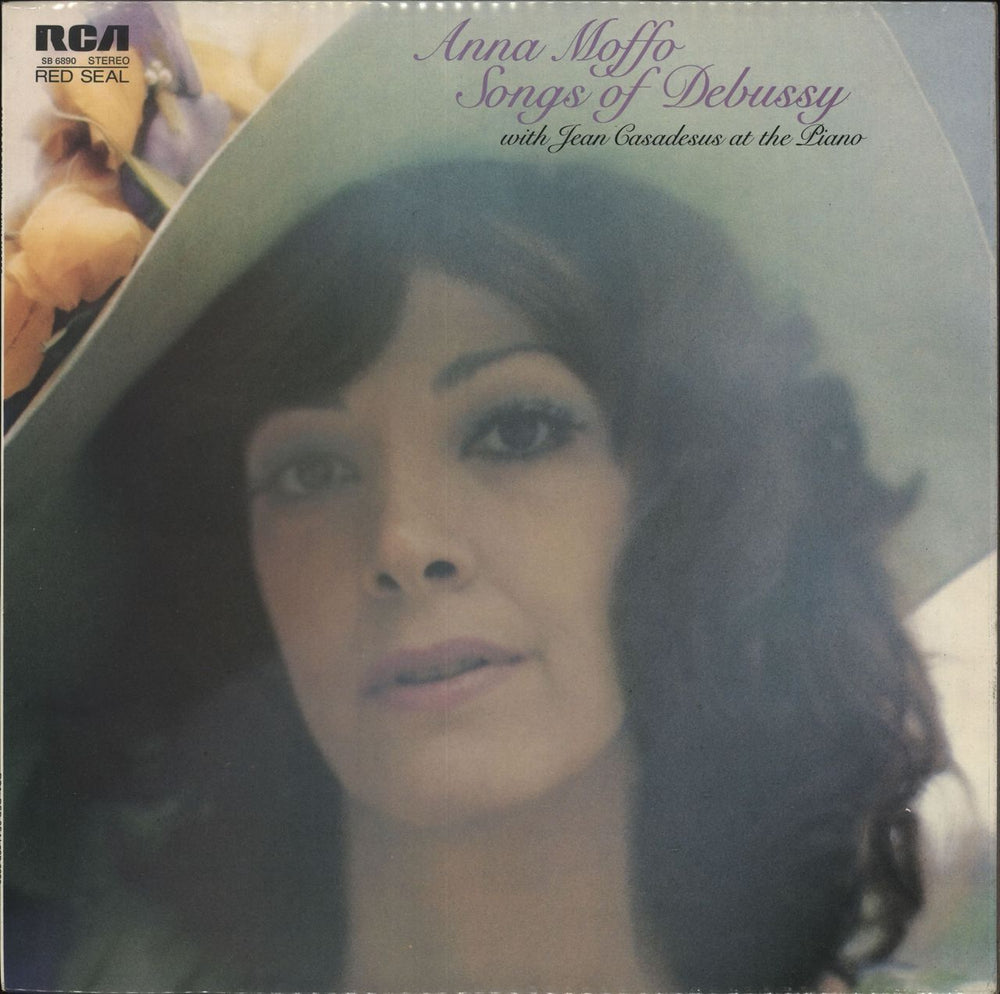 Anna Moffo Songs Of Debussy UK vinyl LP album (LP record) SB6890