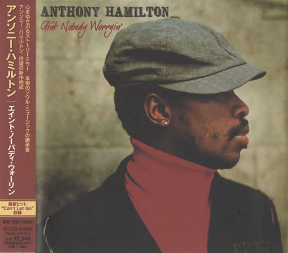 Anthony Hamilton Ain't Nobody Worryin' Japanese Promo CD album (CDLP) BVCQ-21065