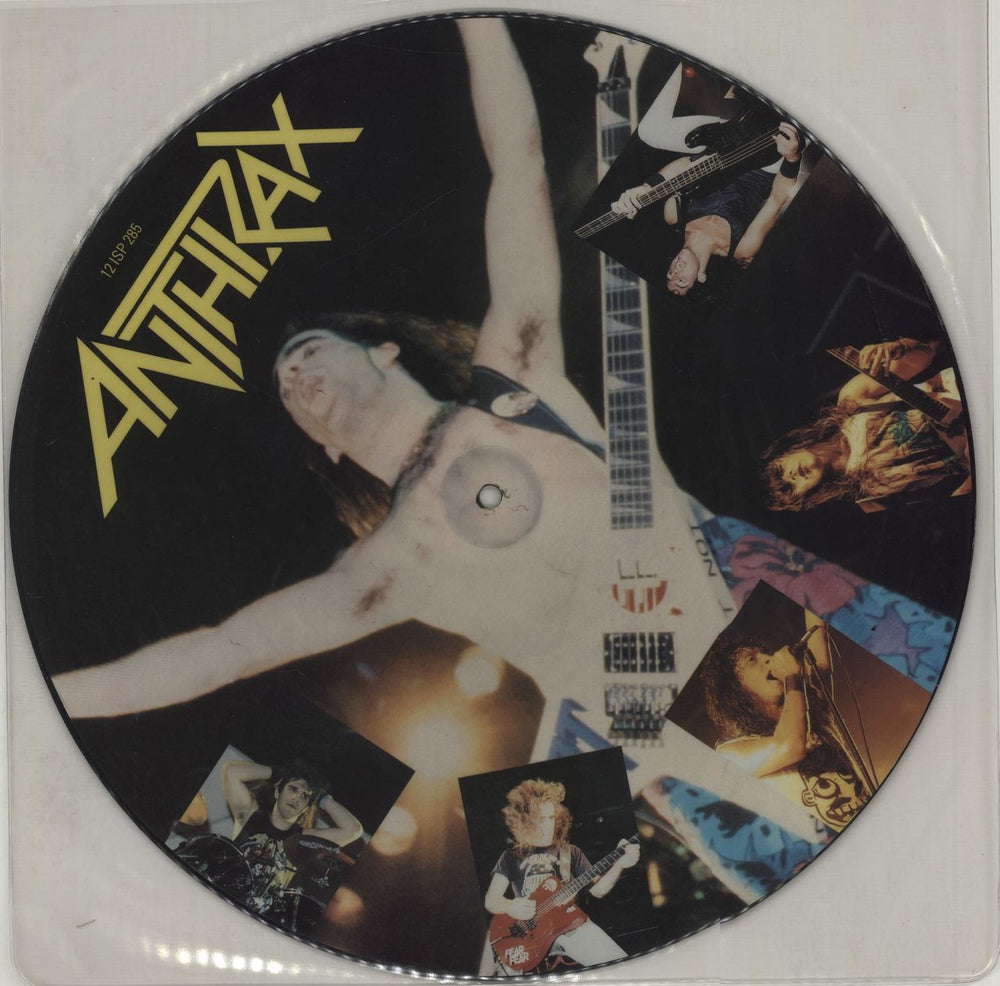 Anthrax Madhouse UK 12" vinyl picture disc (12 inch picture record) 12ISP285