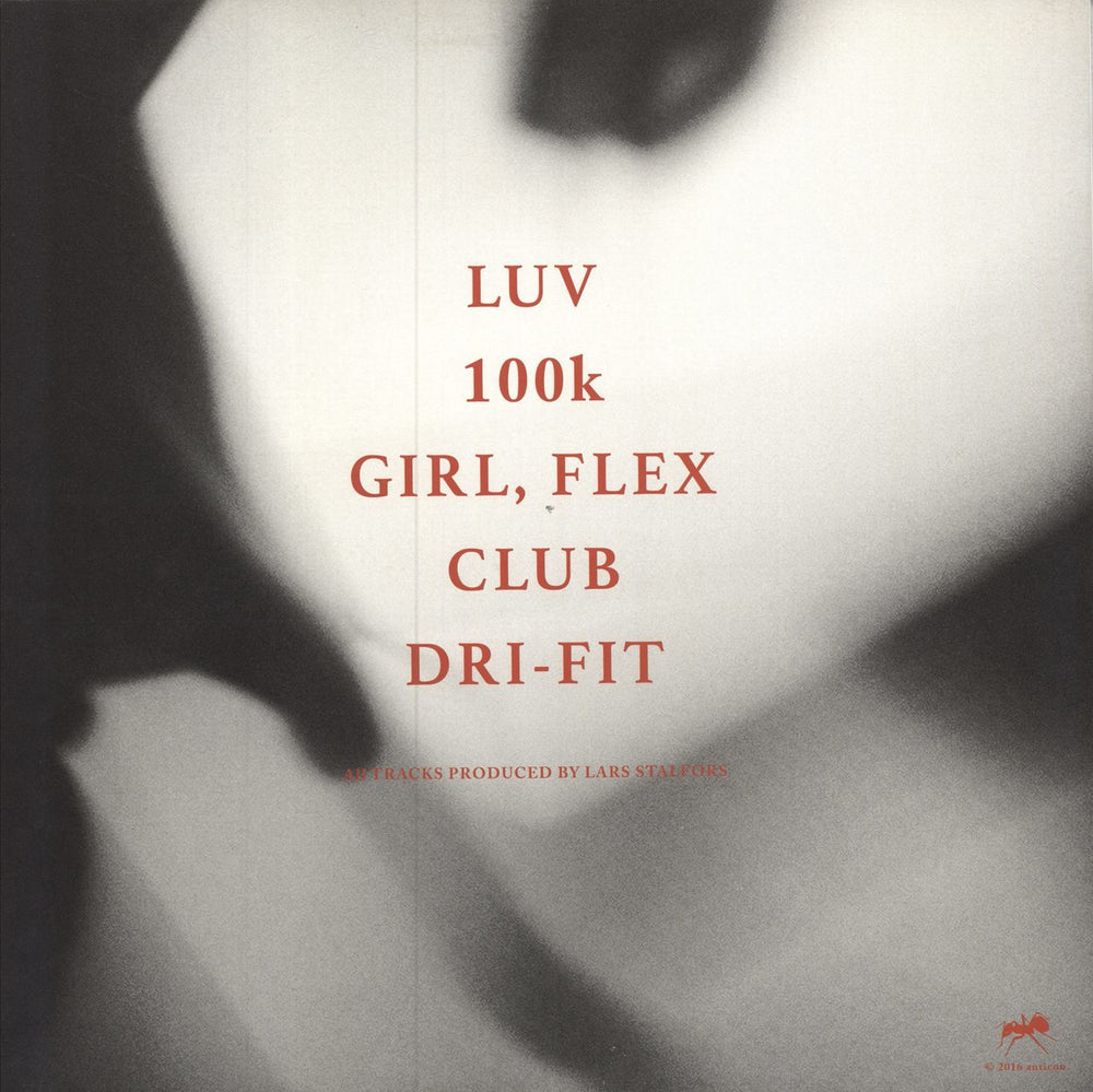 Antwon Double Ecstasy - Red Vinyl US 12" vinyl single (12 inch record / Maxi-single)