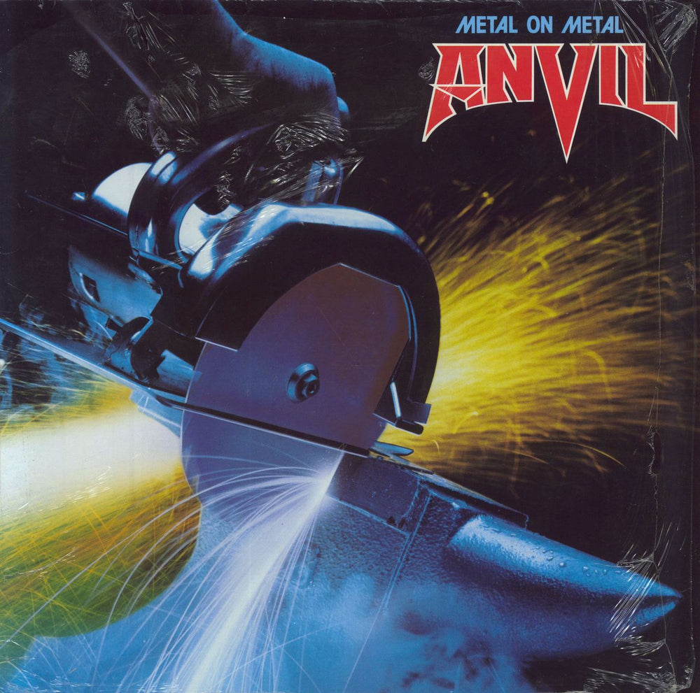 Anvil Metal On Metal French vinyl LP album (LP record) A120AT1130