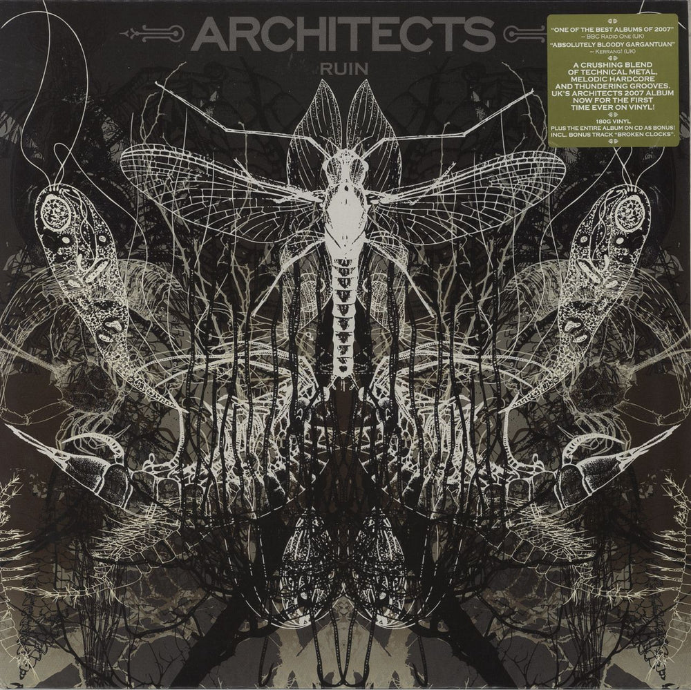 Architects Ruin - 180gram vinyl + CD UK vinyl LP album (LP record) 9978031