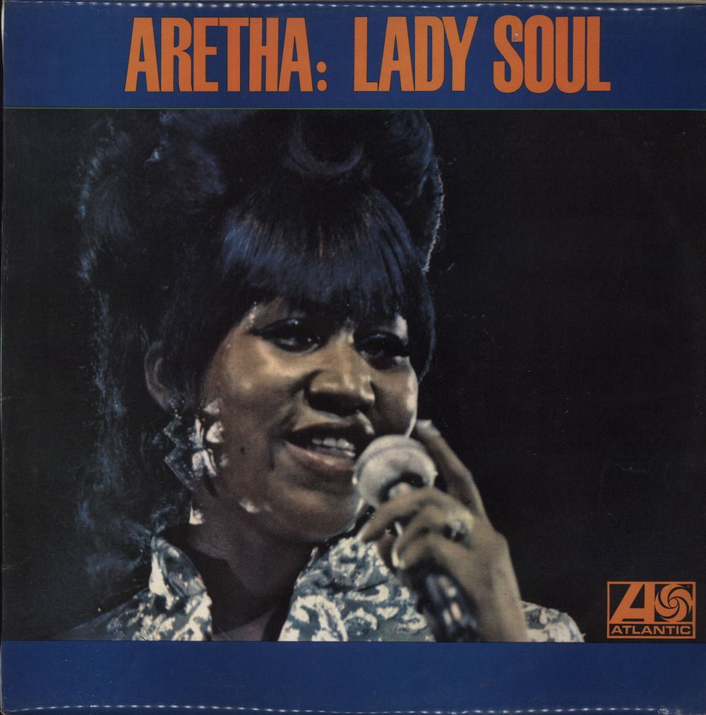 Aretha Franklin Lady Soul UK vinyl LP album (LP record) 587099