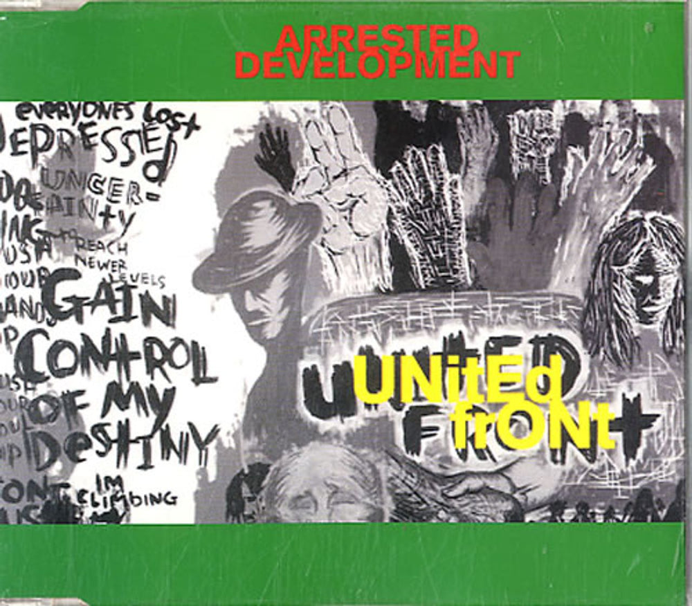 Arrested Development United Front Dutch CD single (CD5 / 5") 8816112