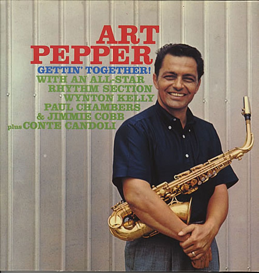 Art Pepper Gettin' Together German vinyl LP album (LP record) COP023