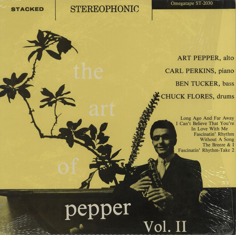 Art Pepper The Art Of Pepper Vol. II US vinyl LP album (LP record) V.S.O.P.33