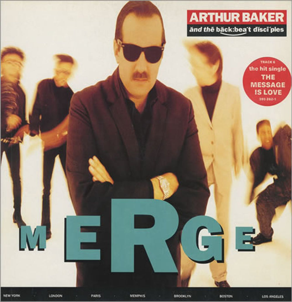 Arthur Baker Merge UK vinyl LP album (LP record) AMA5262