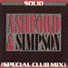 Ashford & Simpson Solid - Factory Sample UK Promo 12" vinyl single (12 inch record / Maxi-single) 12CL345